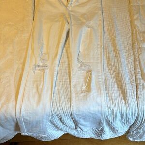 Just Black Denim White Jeans